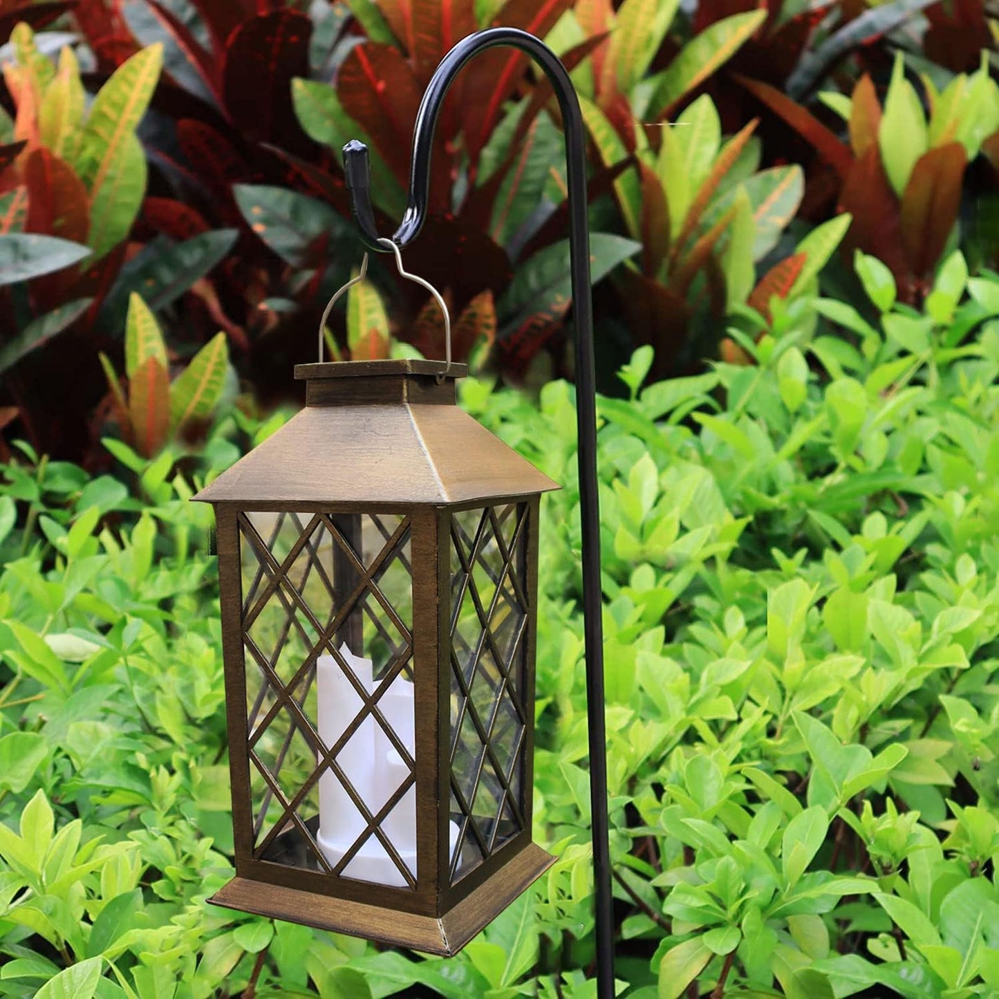 Vexlo All-Weather Solar Garden Lantern
