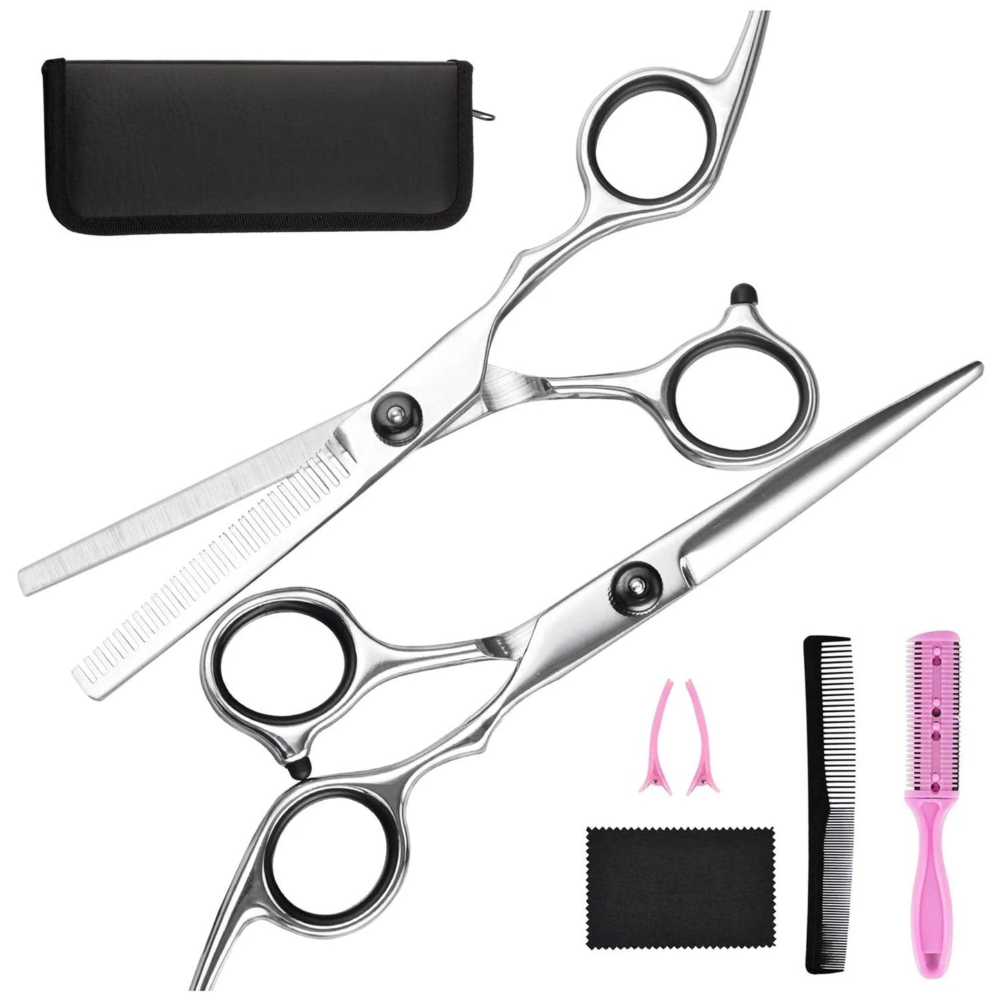 Cutting and thinning scissors