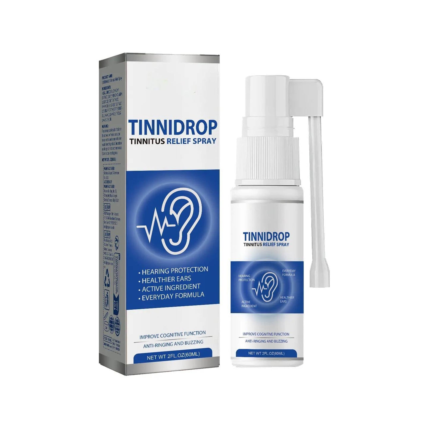 2-Set Natural Ear Comfort Drops – Soothing Botanical Ear Care Formula, Gentle Daily Ear Wellness Support with Easy Dropper Applicator