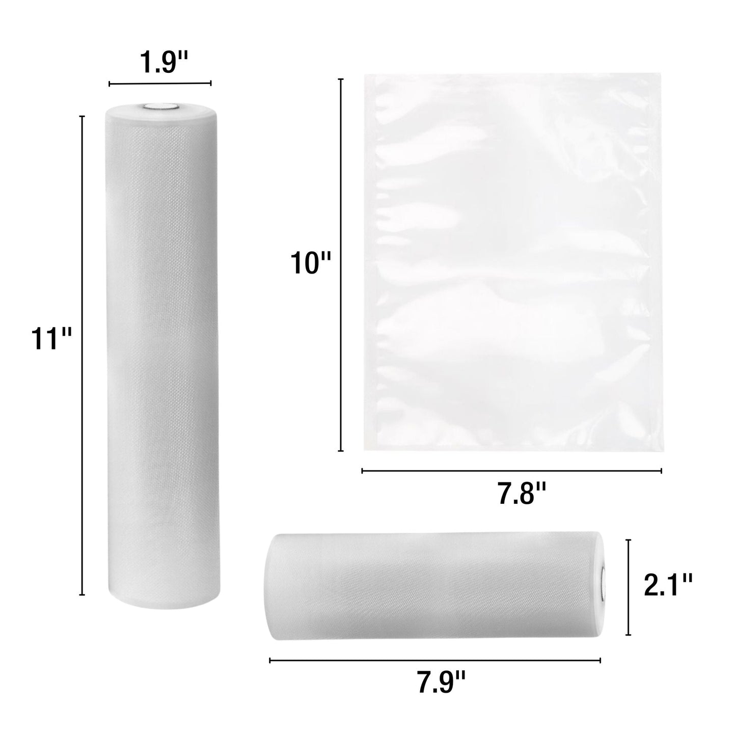Kenmore Vacuum Sealer Bags 57-Pack