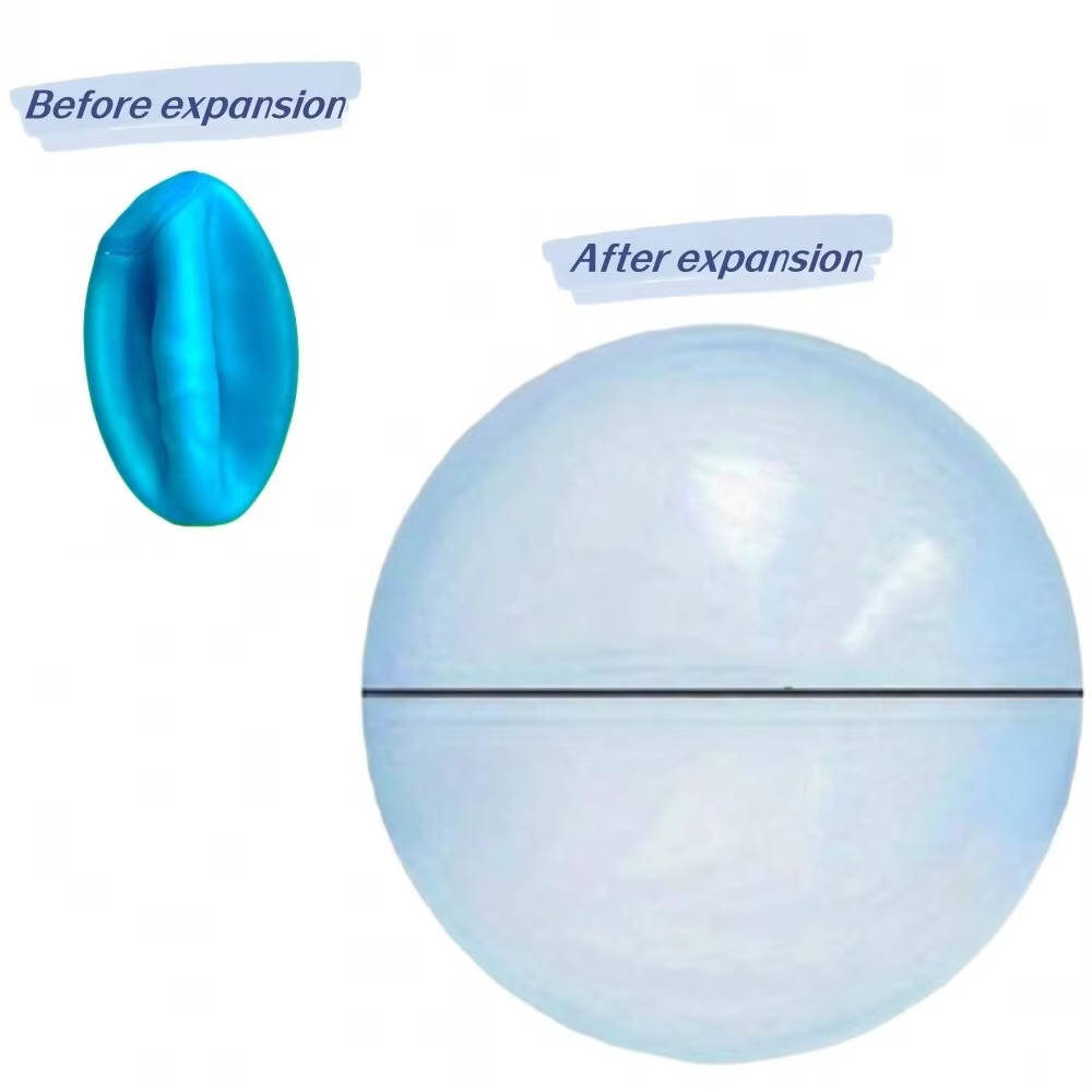 3-Set Giant Jelly Balloon Ball – Stretchy Water Sensory Play Balls for Kids, Outdoor Backyard Fun Toy for Boys & Girls, Stress Relief Fidget Ball