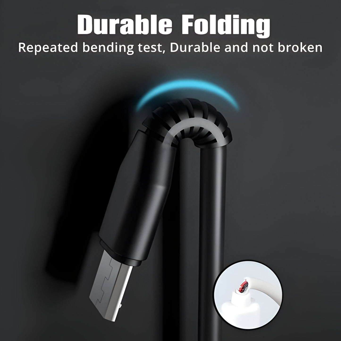 2-in-1 Multi USB Charging Cable – Dual Connector Fast Charge Cord with Micro USB & Type C or Double Type C for Android, Tablets & Accessories