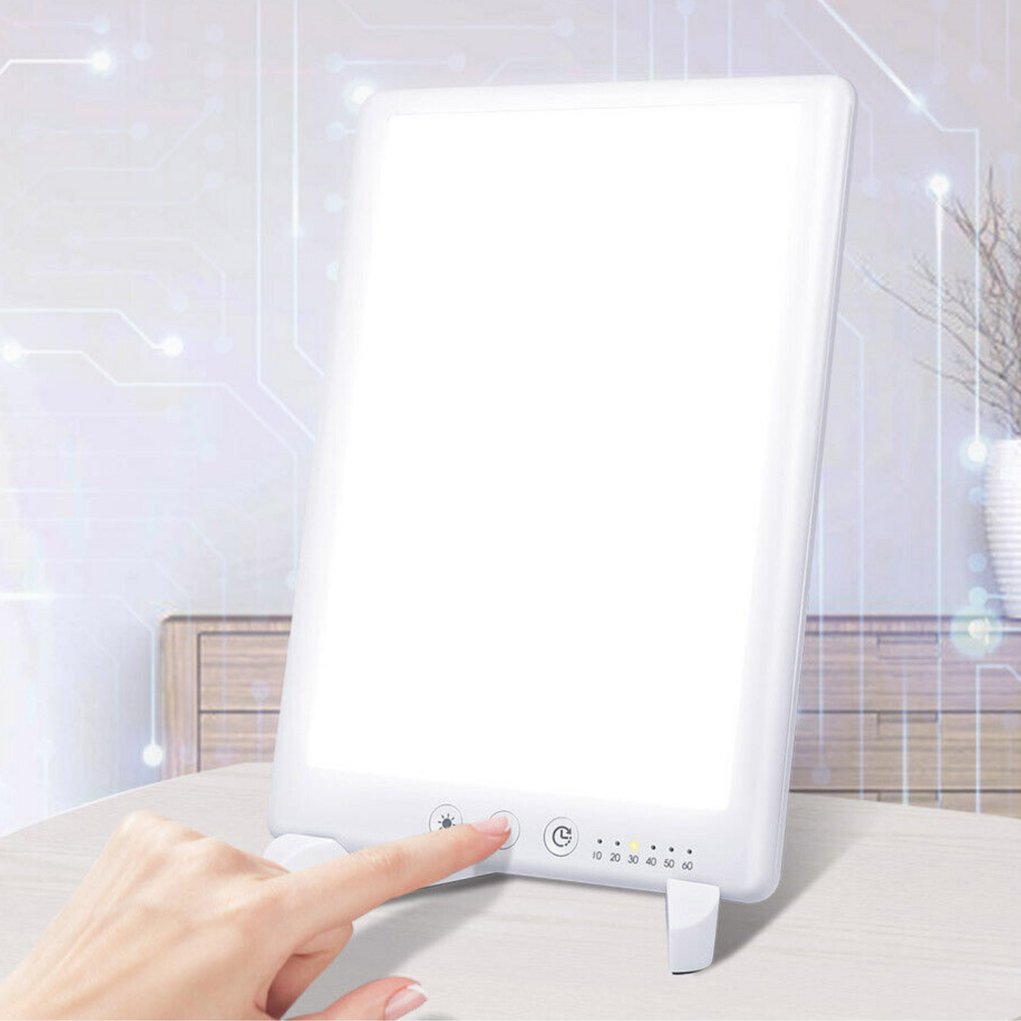 Compact Light Therapy Lamp