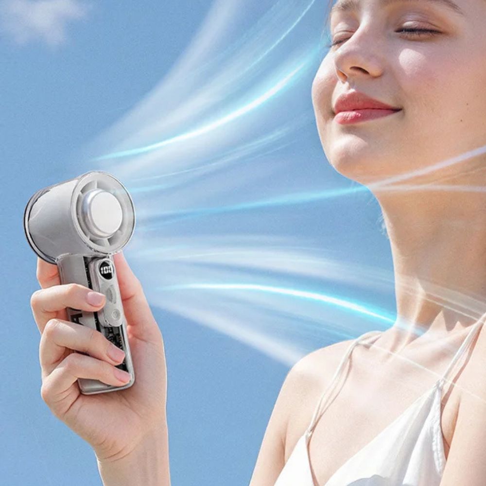 Handheld Rechargeable Fan