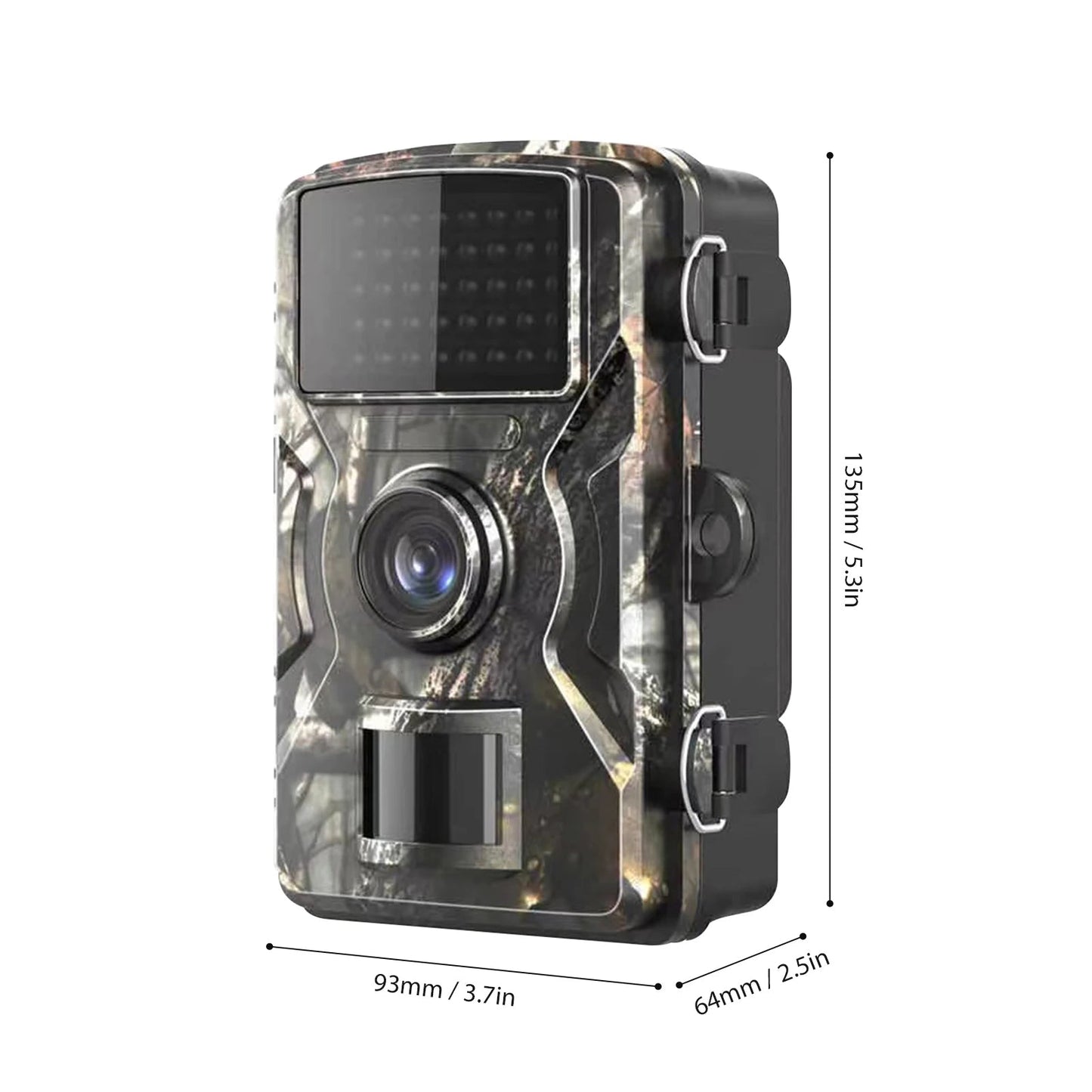 1080P Night Vision Trail Camera – Waterproof Wildlife Game Camera with Motion Detection, Time Lapse, 120° Wide Angle, for Hunting & Security
