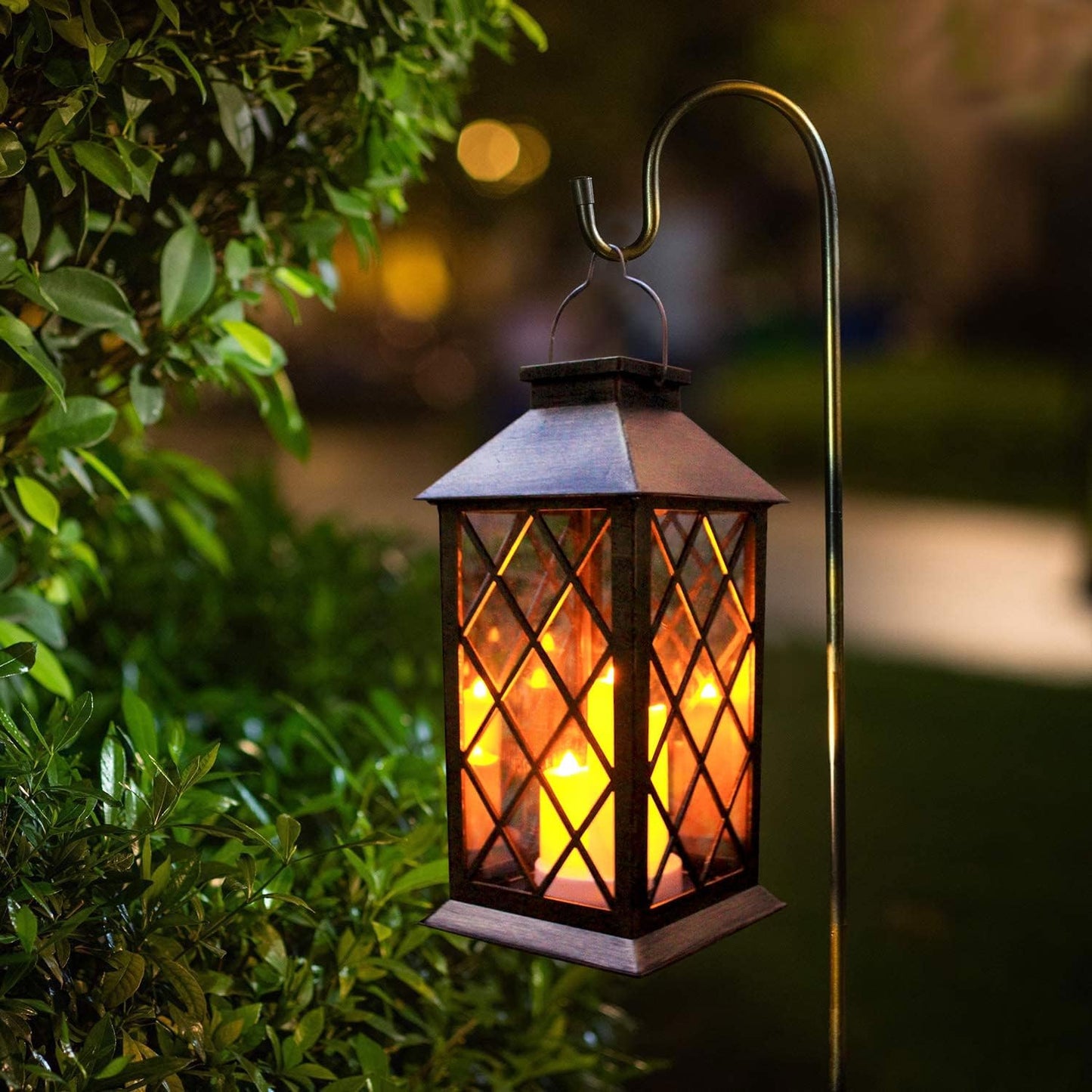Vexlo All-Weather Solar Garden Lantern