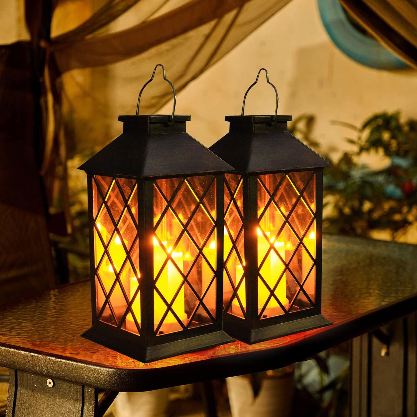 Vexlo All-Weather Solar Garden Lantern