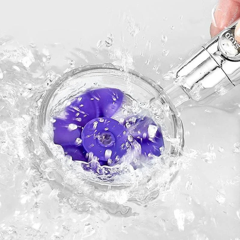 360° Rotatable High-Pressure Shower Head – 5-Mode Adjustable Rainfall Showerhead with Massage Spray, Universal Fit for Bathroom Upgrade