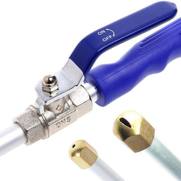 2-in-1 High-Pressure Garden Hose Cleaner – Power Washer Spray Nozzle Attachment for Garden Hose, Car Washing, Patio Cleaning & Outdoor Surfaces