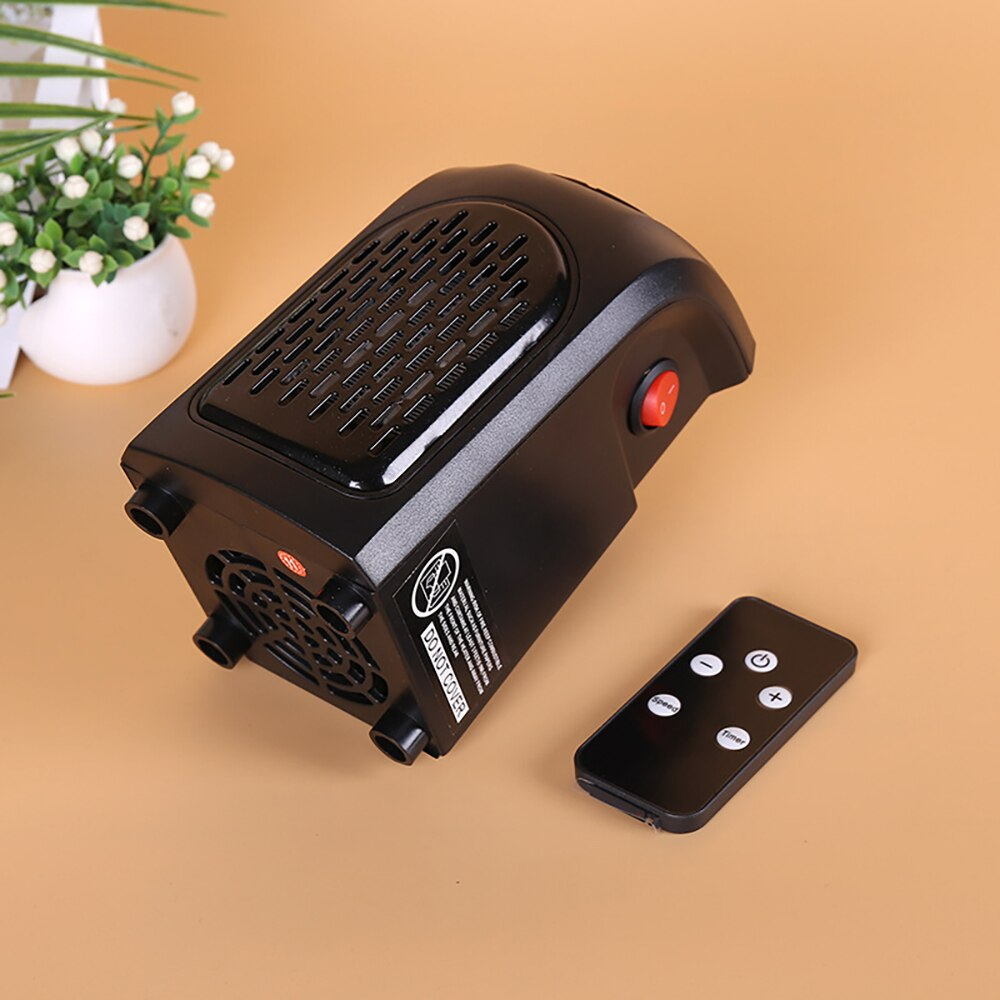 Portable Electric Space Heater 2.0 – 1500W Fast Heating Ceramic Heater with Adjustable Thermostat, Quiet Fan for Bedroom, Office, Home, Winter Warmth