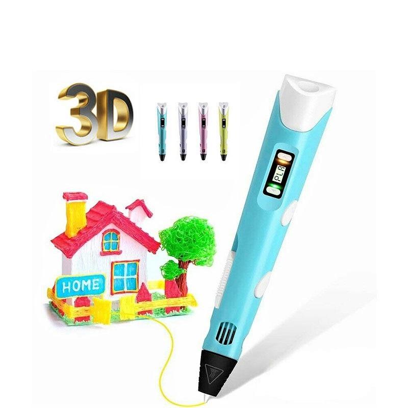 3D Printing Pen for Kids – Creative Drawing Pen with PLA Filament, STEM Art Toy for Children Ages 6+, Low-Temperature Safe Design