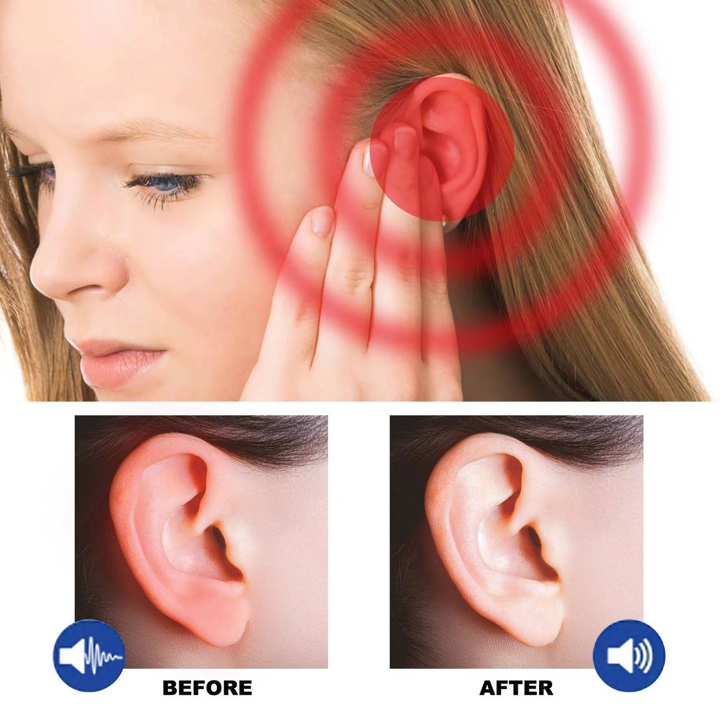 2-Set Natural Ear Comfort Drops – Soothing Botanical Ear Care Formula, Gentle Daily Ear Wellness Support with Easy Dropper Applicator