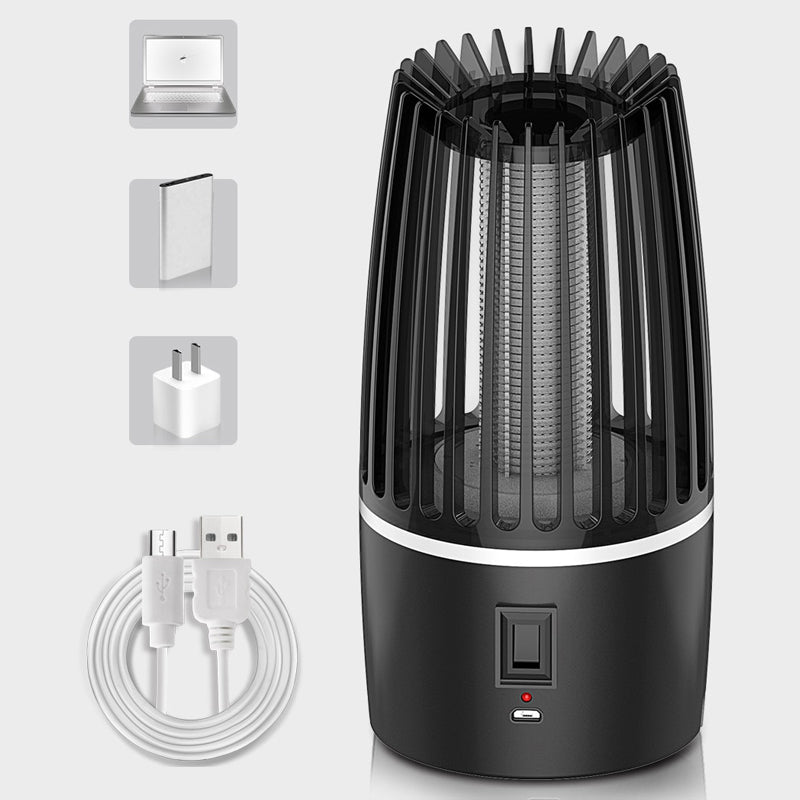 2-in-1 Rechargeable Mosquito Killer & Repeller – UV Bug Zapper with Electric Trap, Indoor/Outdoor Mosquito Eliminator for Home, Camping & Patio