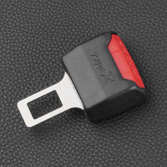 2-Pack Car Seat Belt Clip Extender – Adjustable Steel Buckle Extension for a More Comfortable, Customized Fit, Universal Car Travel Accessory
