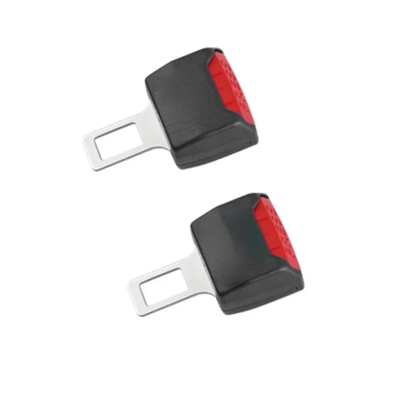 2-Pack Car Seat Belt Clip Extender – Adjustable Steel Buckle Extension for a More Comfortable, Customized Fit, Universal Car Travel Accessory