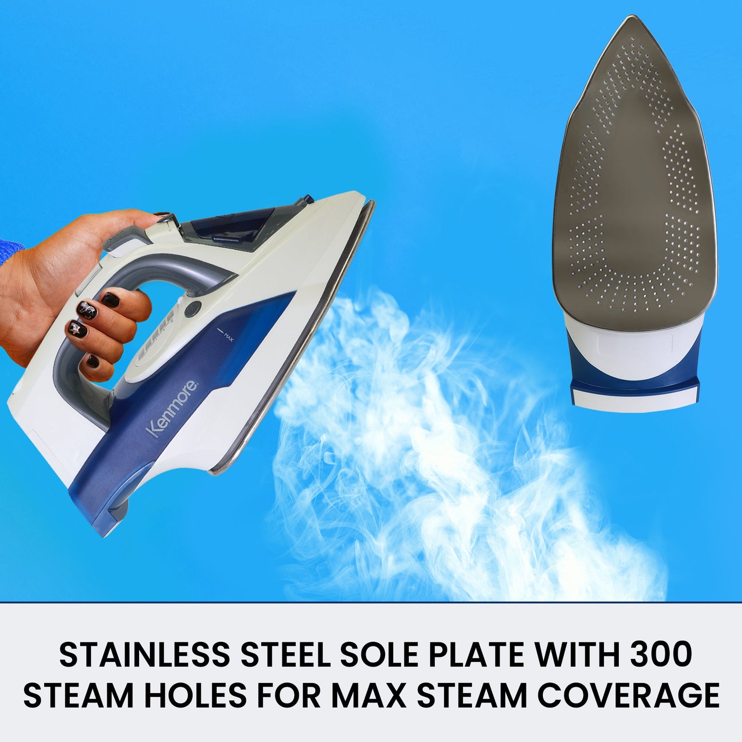 Kenmore Digital Steam Iron 1725W