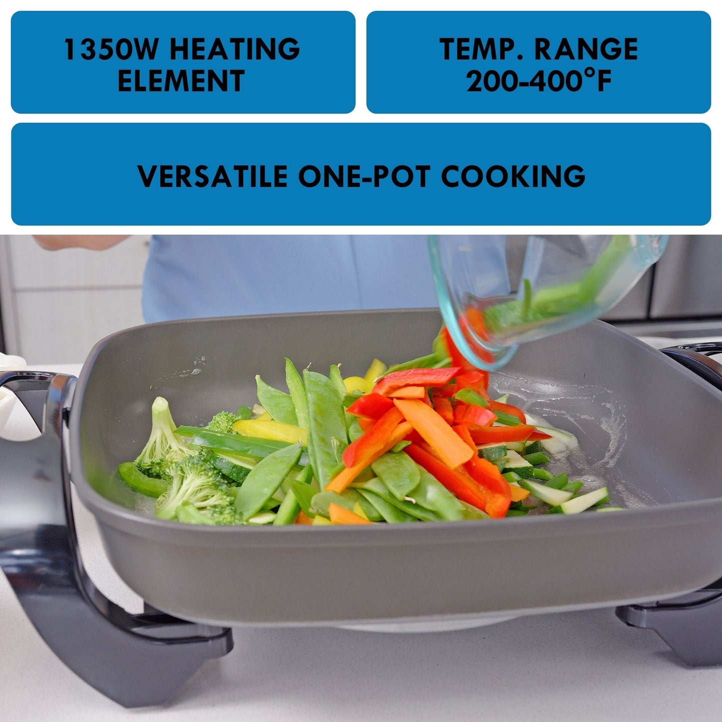 Kenmore Non-Stick Electric Skillet 12x12