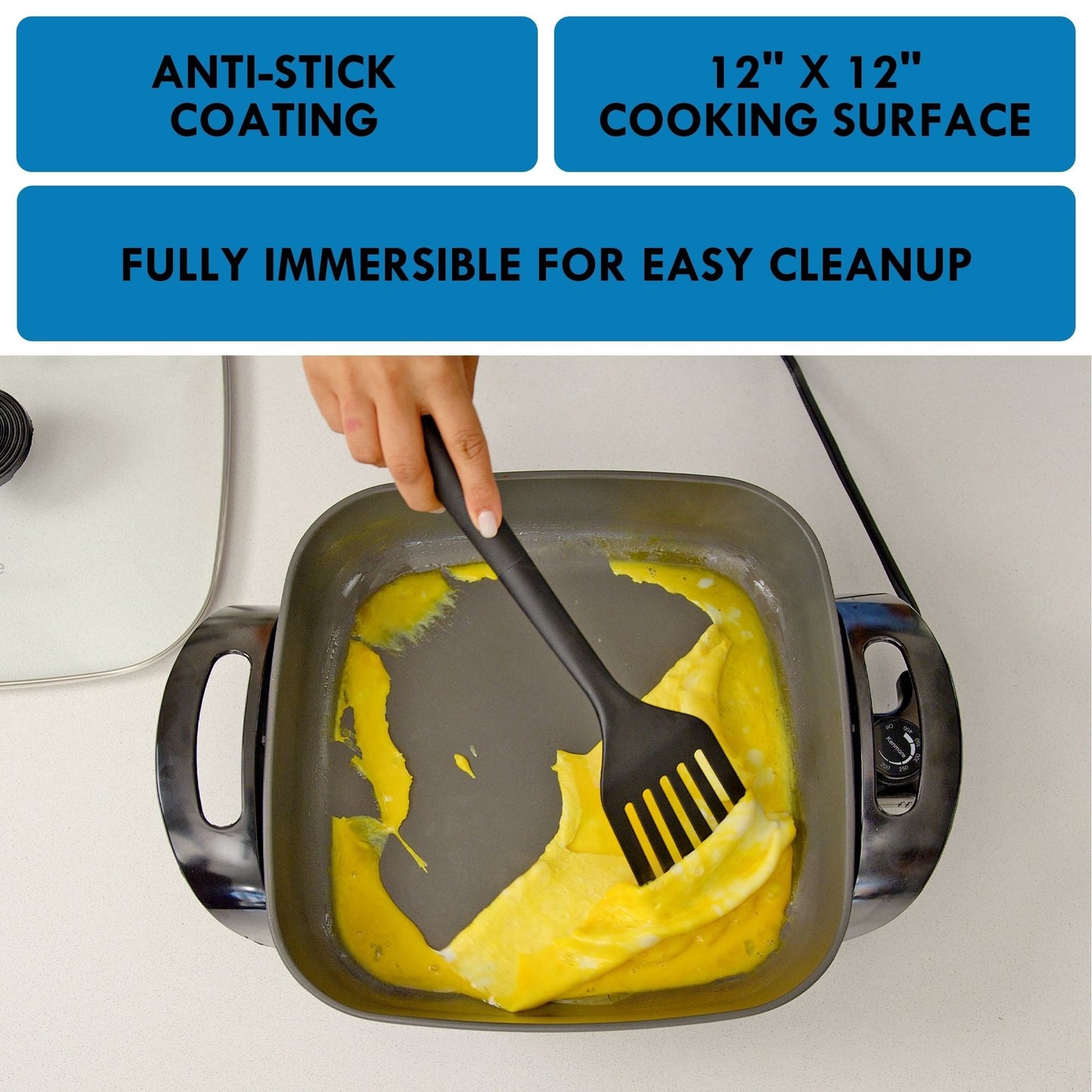 Kenmore Non-Stick Electric Skillet 12x12