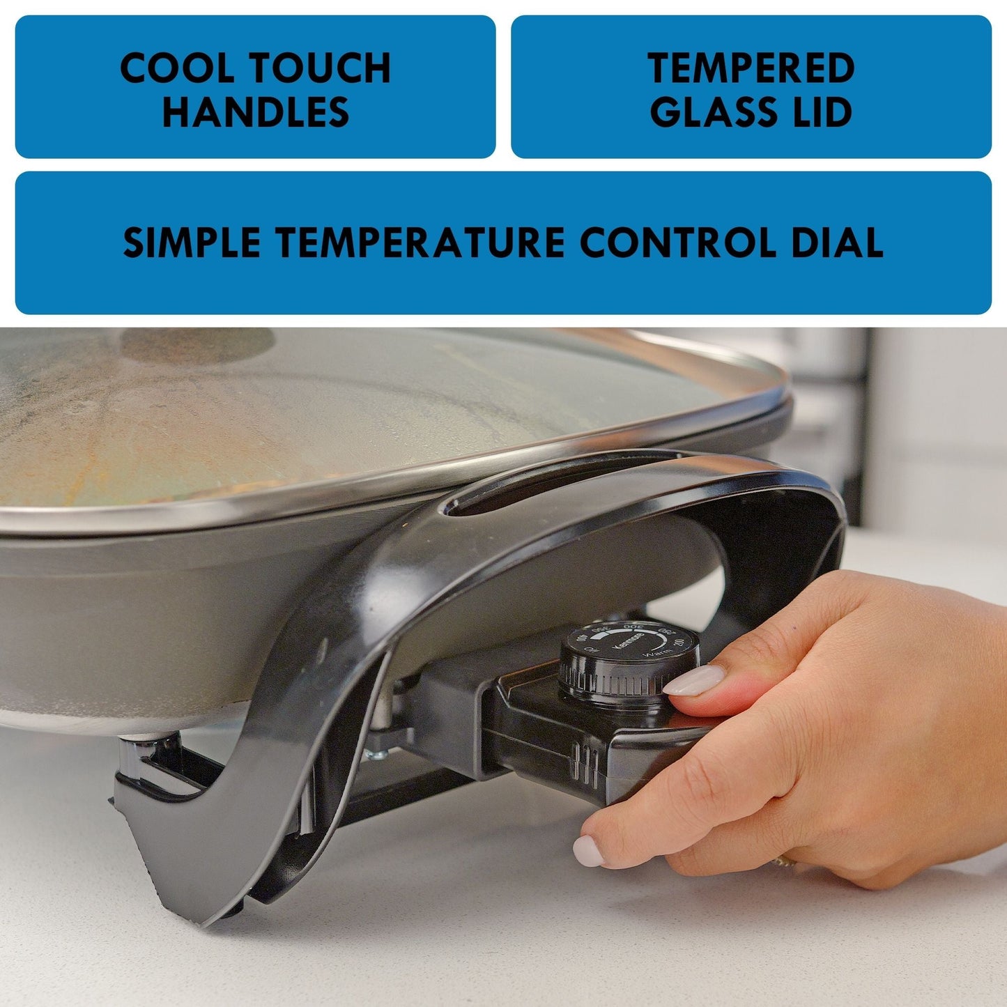Kenmore Non-Stick Electric Skillet 12x12