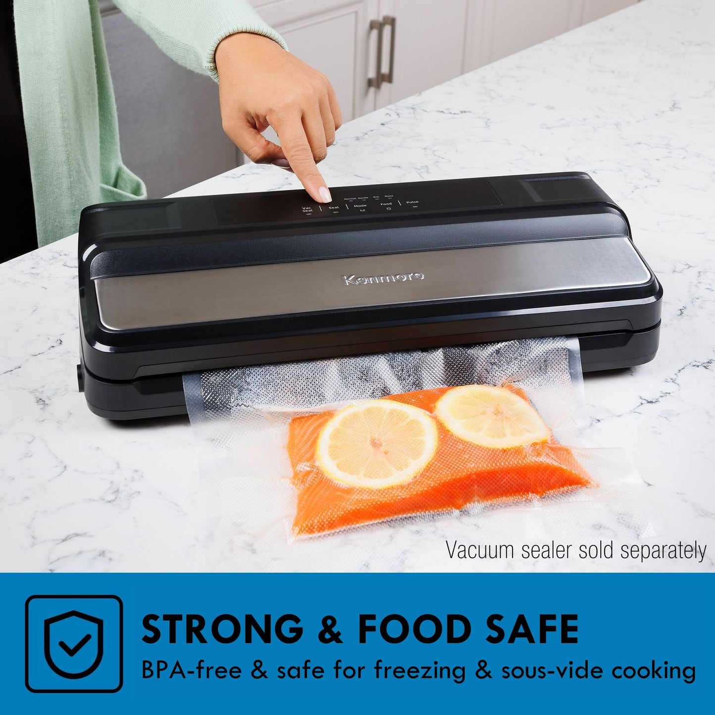 Kenmore Vacuum Sealer Bags 57-Pack