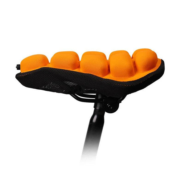 3D Inflatable Bicycle Seat Cushion – Ergonomic Air-Filled Bike Saddle Cover for Road, Mountain & Commuter Bikes, Pressure Relief Cycling Pad, S & M