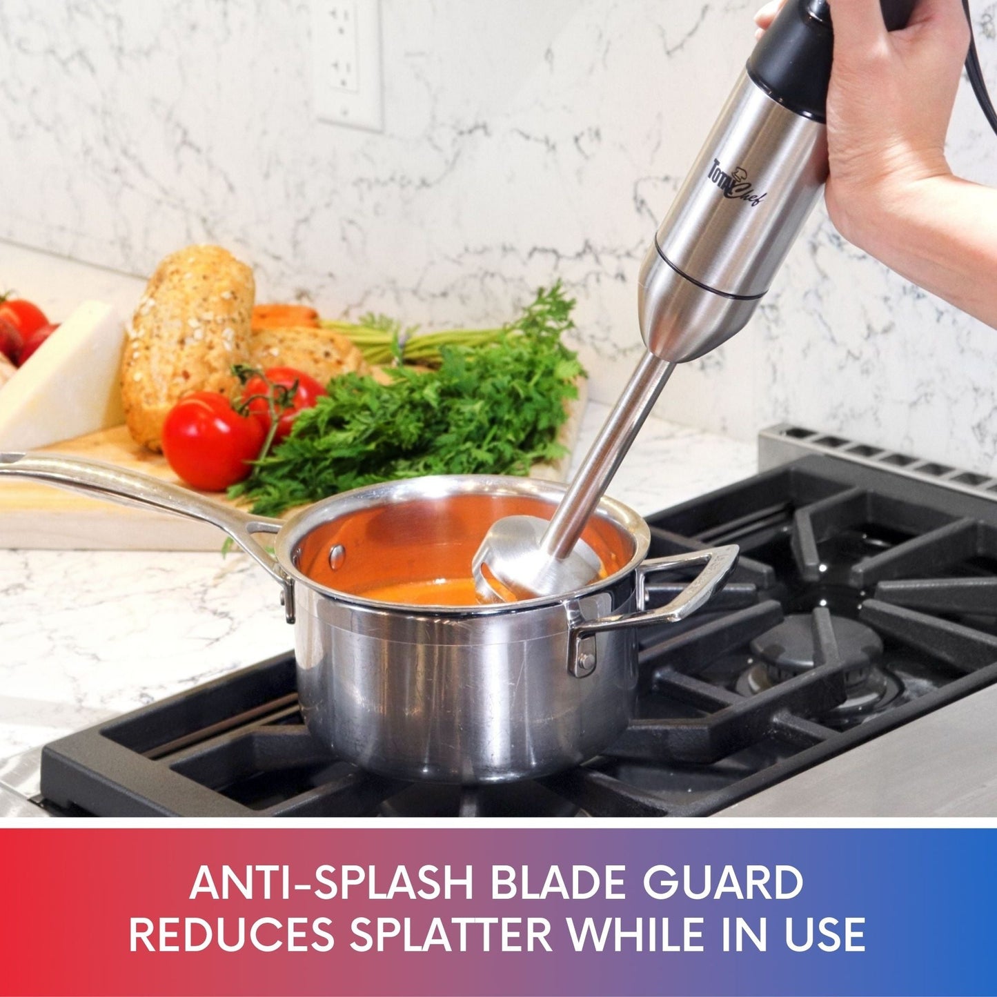 Total Chef Variable Speed Hand Blender