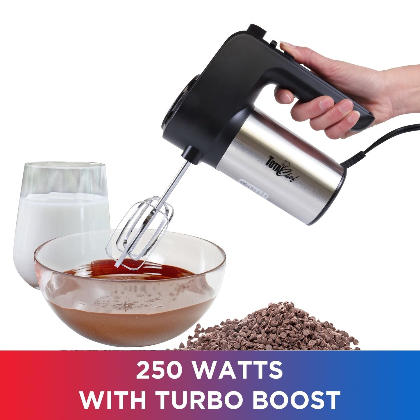 Total Chef 6-Speed Electric Hand Mixer