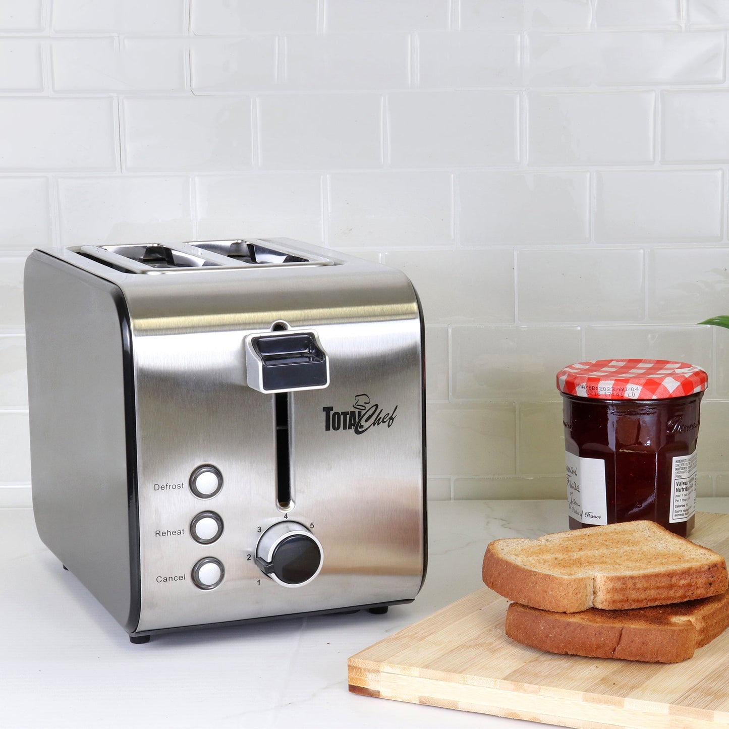 Total Chef 2-Slice Compact Toaster