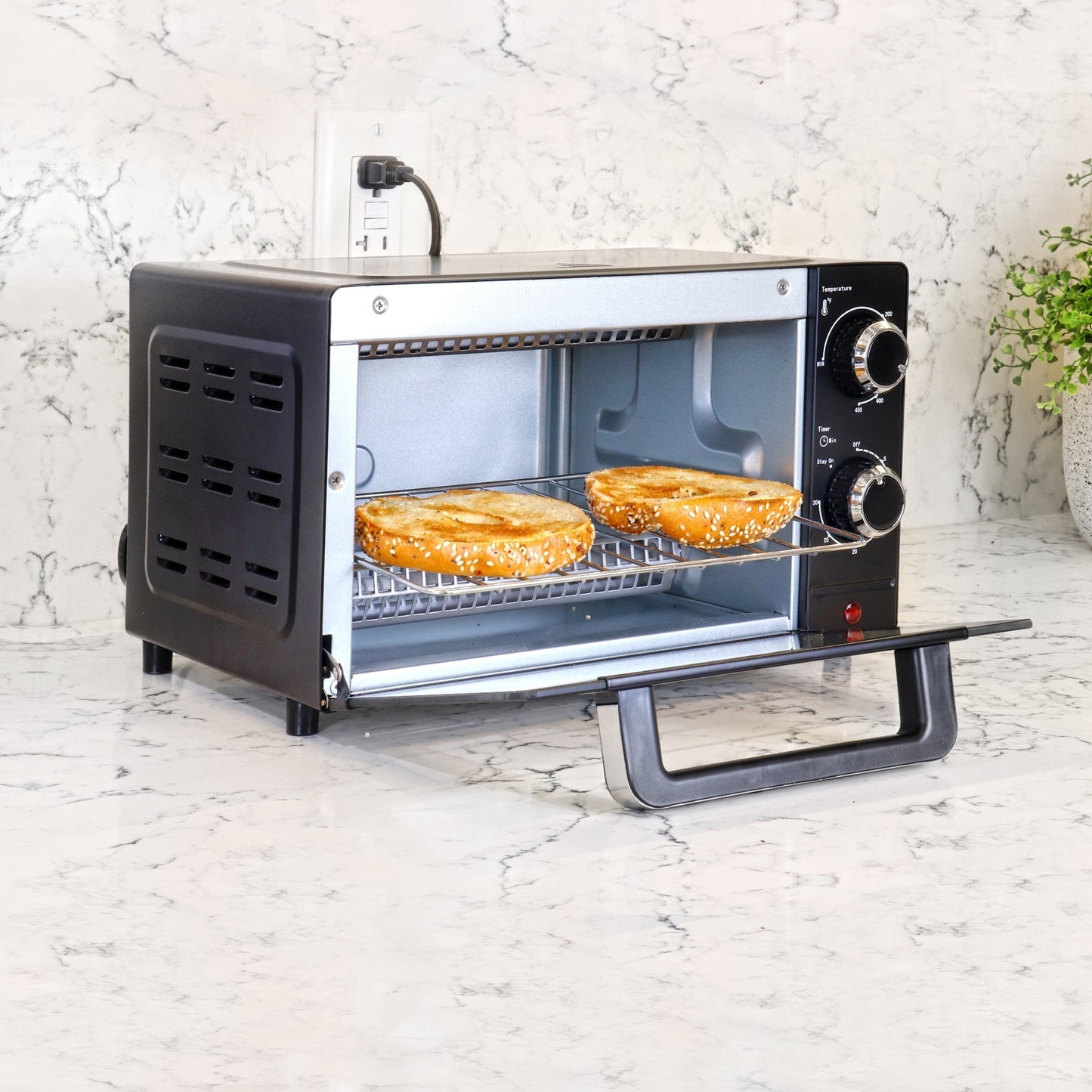 Total Chef 4-Slice Toaster Oven 1000W