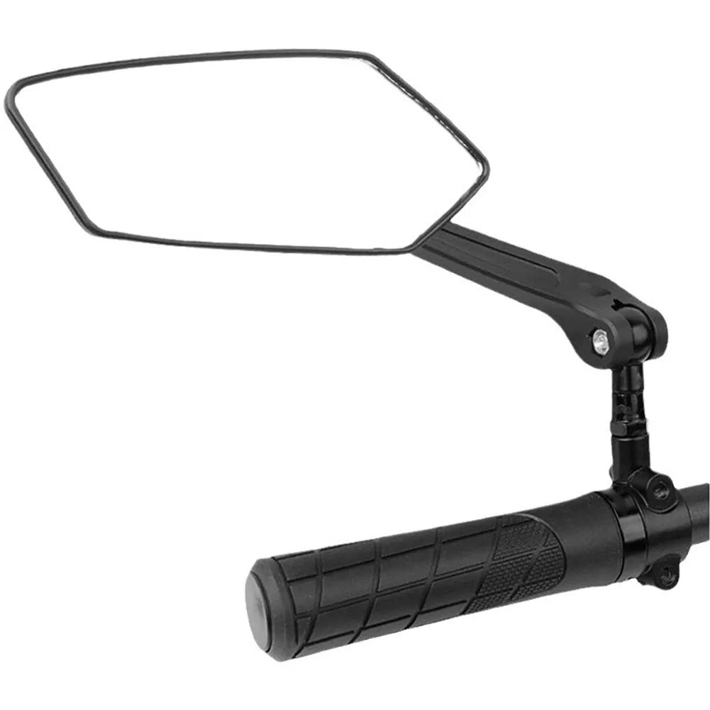 2-Pack Bike Rearview Mirrors – 360° Adjustable Wide Angle Bicycle Handlebar Mirror for Road Bikes, Mountain Bikes, E-Bikes, Cycling Safety