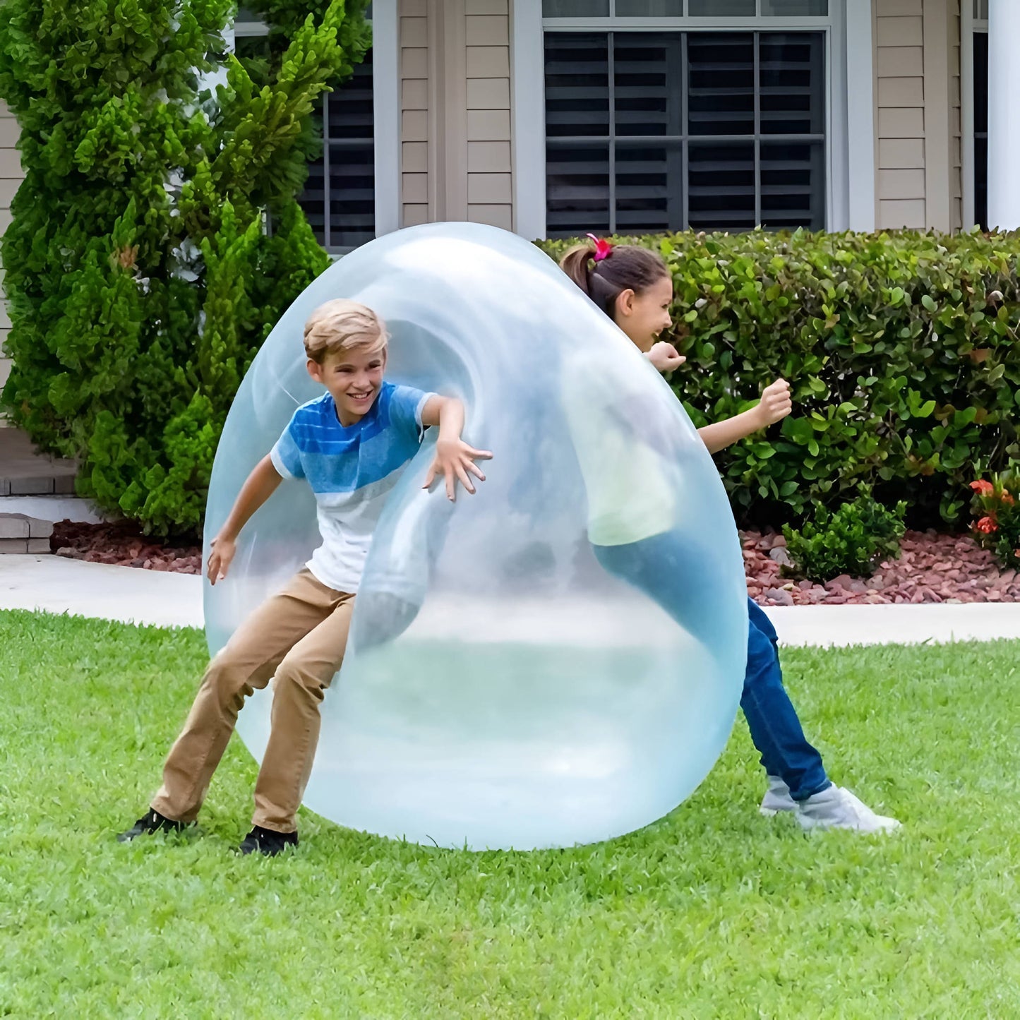 3-Set Giant Jelly Balloon Ball – Stretchy Water Sensory Play Balls for Kids, Outdoor Backyard Fun Toy for Boys & Girls, Stress Relief Fidget Ball