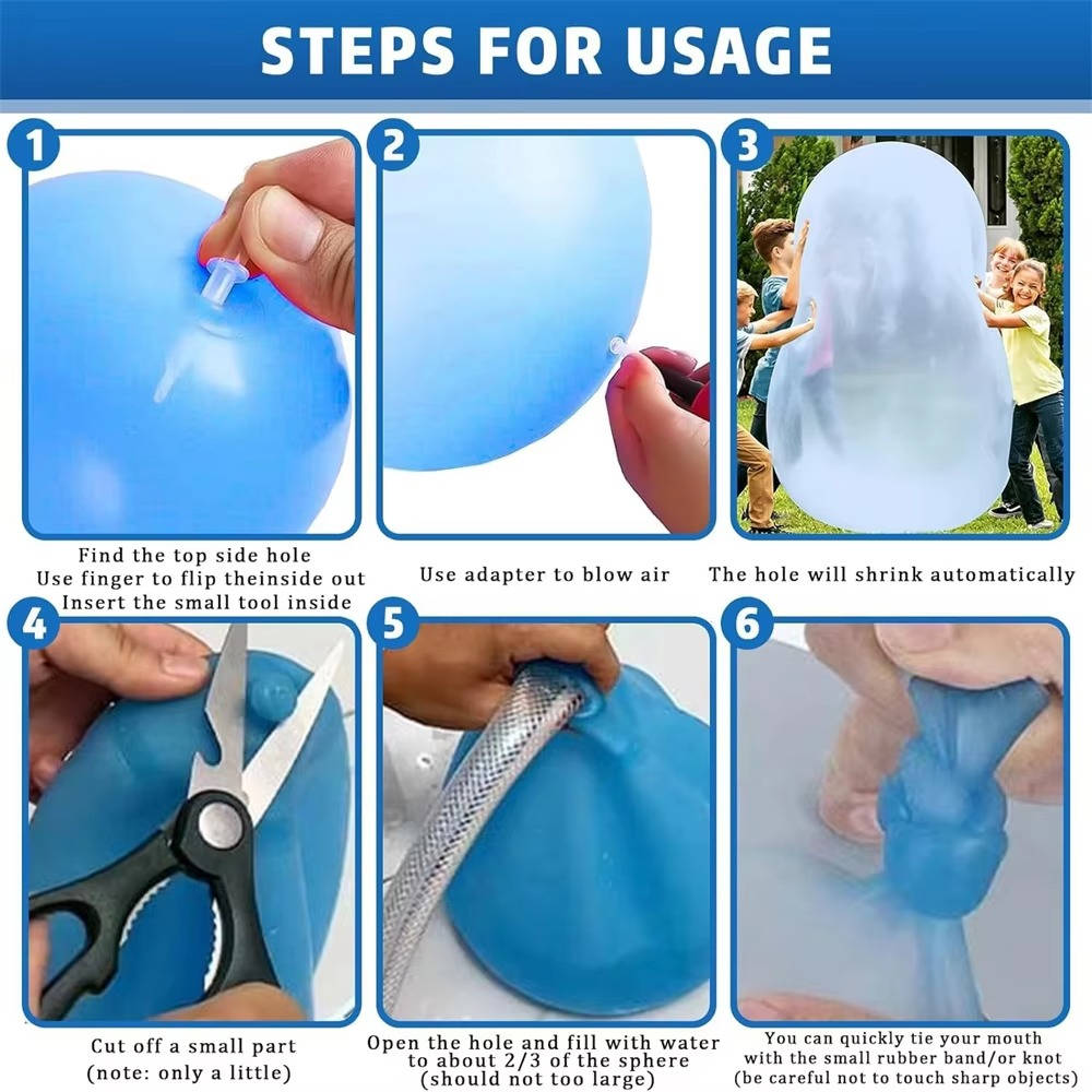 3-Set Giant Jelly Balloon Ball – Stretchy Water Sensory Play Balls for Kids, Outdoor Backyard Fun Toy for Boys & Girls, Stress Relief Fidget Ball