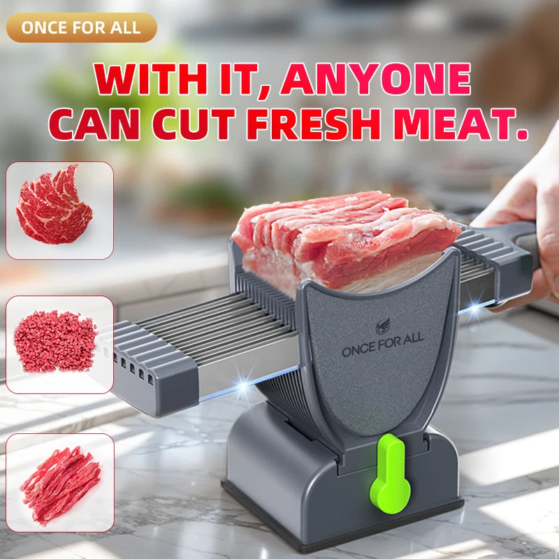Manual Stainless Steel Meat Slicer