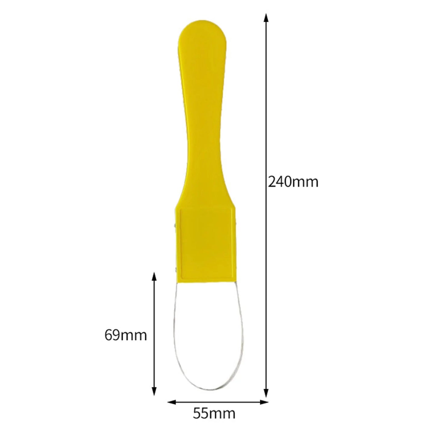 Portable Weeder Tool with Iron Loop Handle