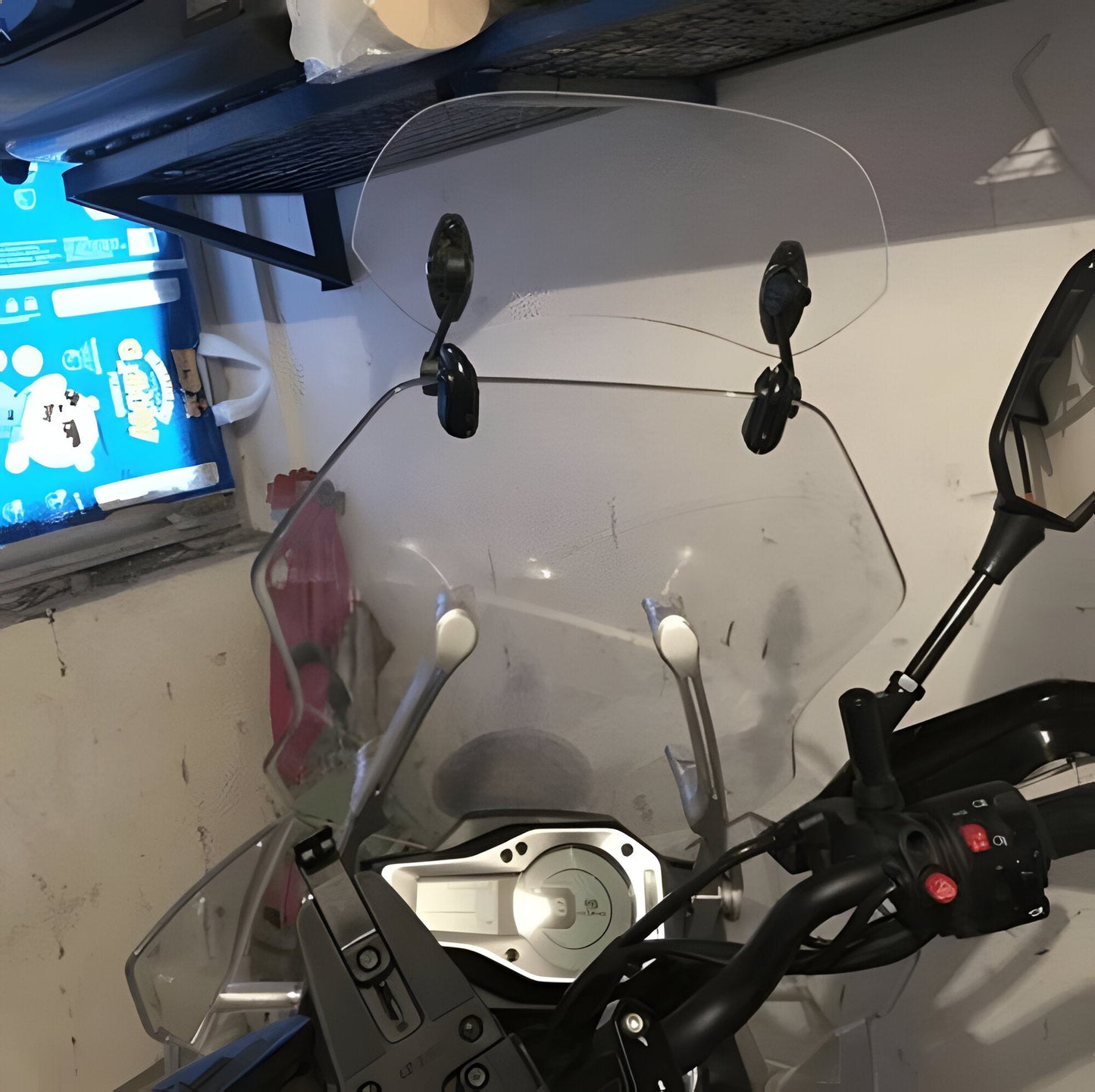 Motorcycle Windshield Extension