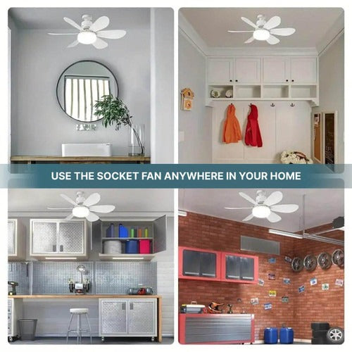 Ceiling-mounted fan