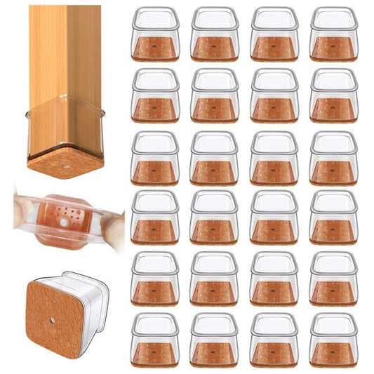 Square Chair Leg Floor Protectors