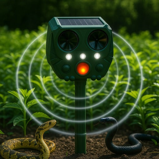 Ultrasonic Solar Snake Repeller