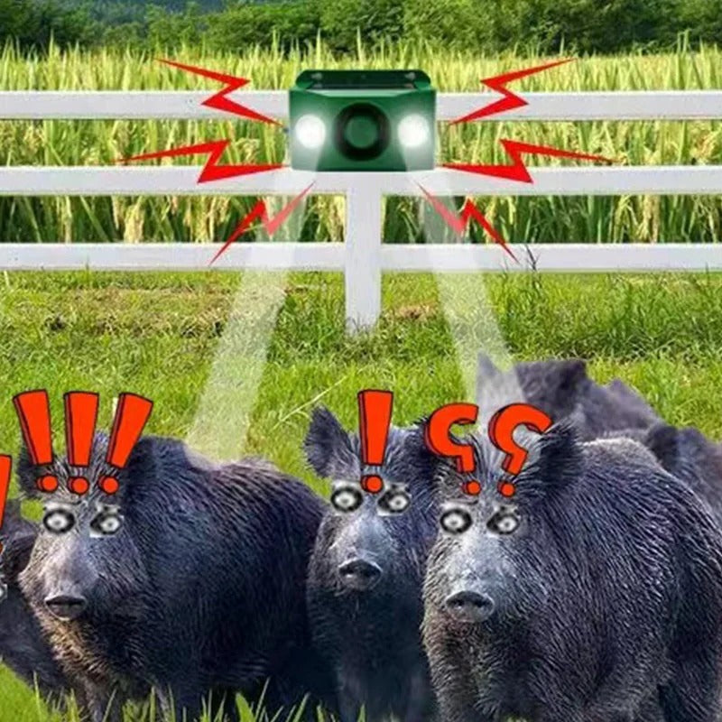 Beast Repellent Solar Warning Lights