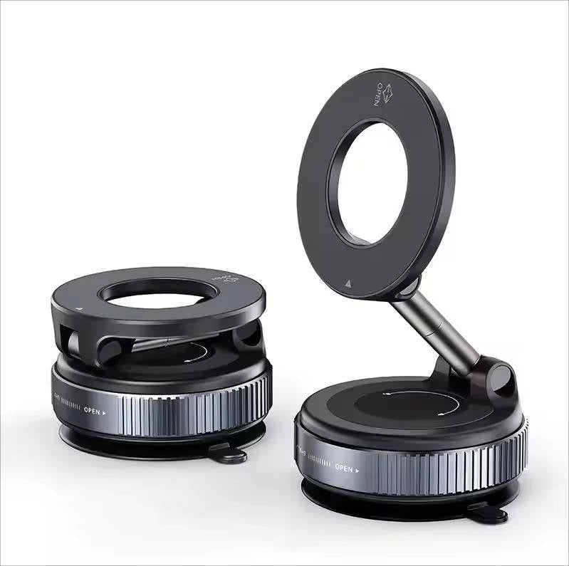 360° Adjustable Magnetic Car Phone Holder – Universal Dashboard & Windshield Mount with Strong Magnet, Compatible with All Smartphones & GPS Devices
