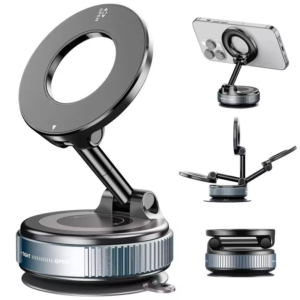 360° Adjustable Magnetic Car Phone Holder – Universal Dashboard & Windshield Mount with Strong Magnet, Compatible with All Smartphones & GPS Devices