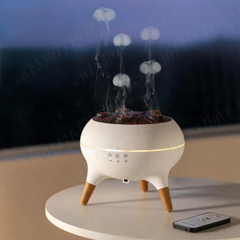 Jellyfish Essential Oil Diffuser Night Light