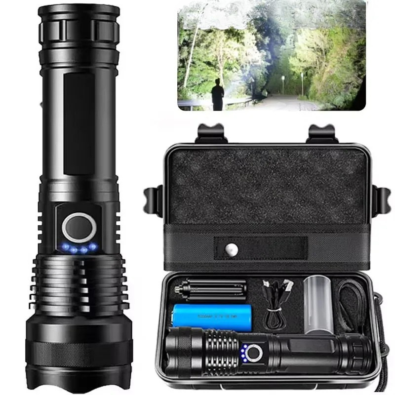 High Lumen Rechargeable Flashlight