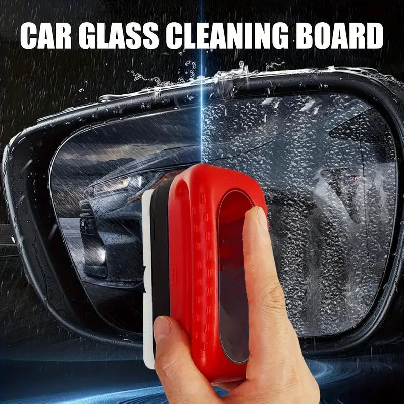 2-Set Car Glass Cleaner Kit – Windshield Cleaner & Anti-Fog Treatment for Crystal-Clear Visibility, Oil Film Remover for Car Windows & Mirrors