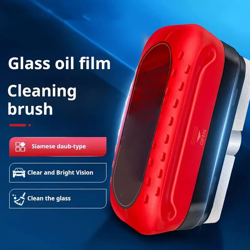 2-Set Car Glass Cleaner Kit – Windshield Cleaner & Anti-Fog Treatment for Crystal-Clear Visibility, Oil Film Remover for Car Windows & Mirrors